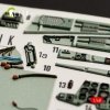 KELIK K48052 SU-27UB FLANKER INTERIOR 3D DECALS FOR GWH KIT 1/48